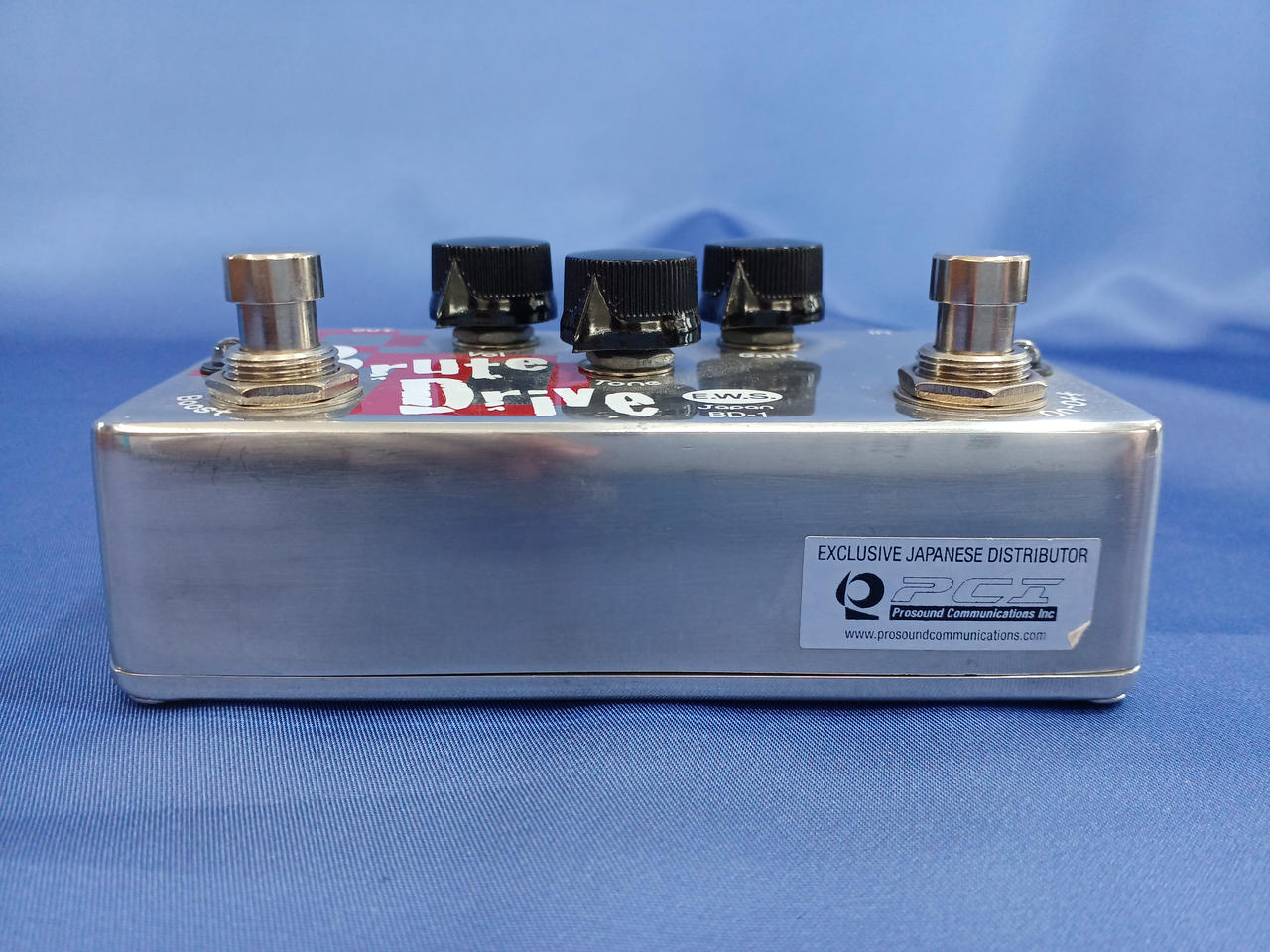 生産完了E.W.S名機　 Brute Drive Brute Drive｜エフェクターブランド、ギター/ベースのリペア E.W.S.