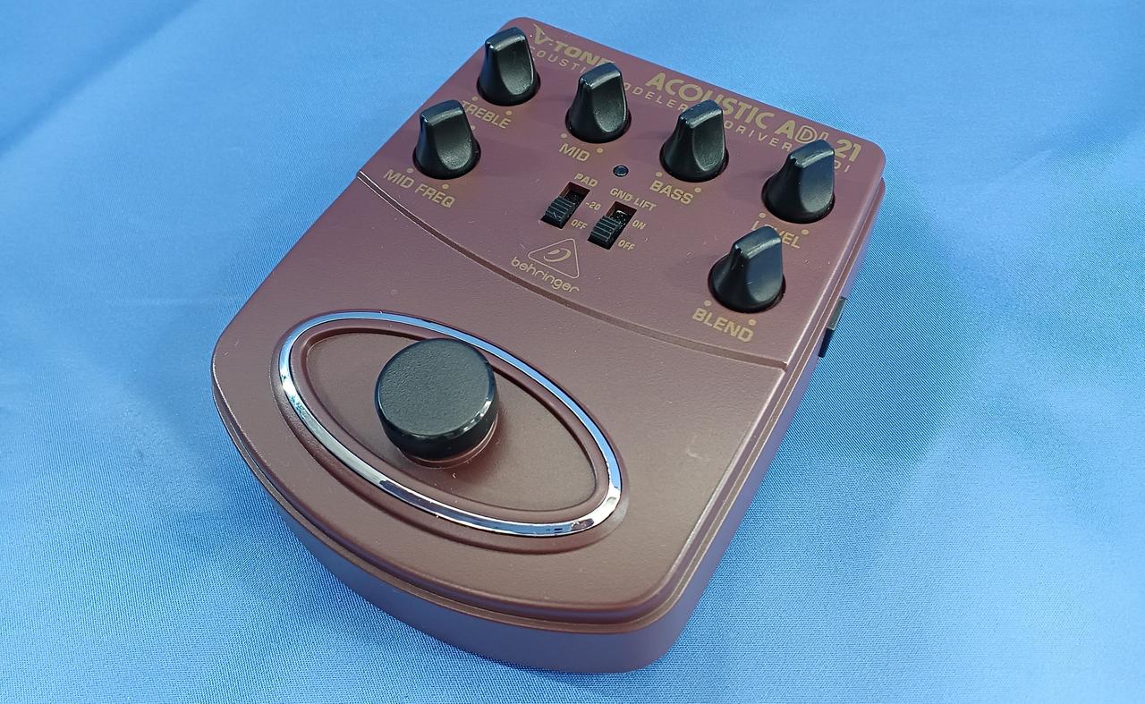 ベリンガー ギターエフェクター アコギ プリアンプ ダイレクトボックス