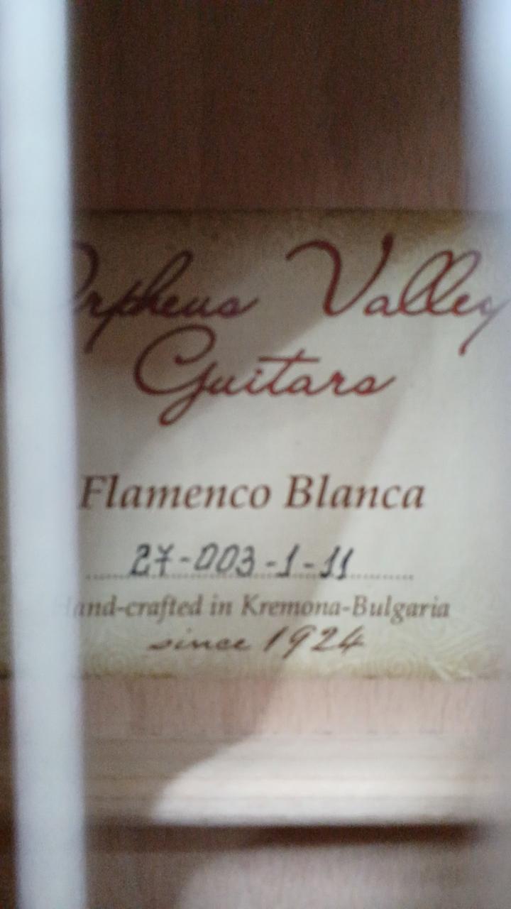 Orpheus Valley  \"Flamenco Blanca\" エレガット Orpheus Valley 