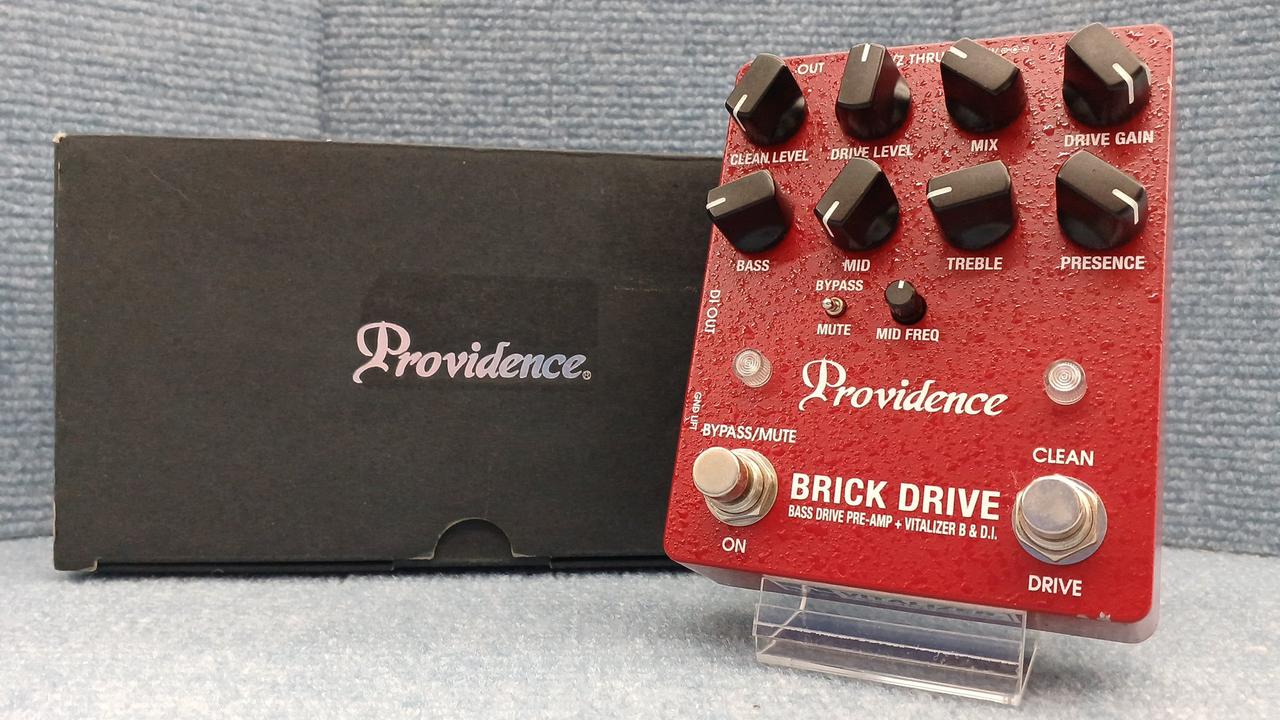 【付属品有】Providence BRICK DRIVE ベースエフェクター Providence BDI-1 BRICK DRIVE【Supernice!エフェクター】