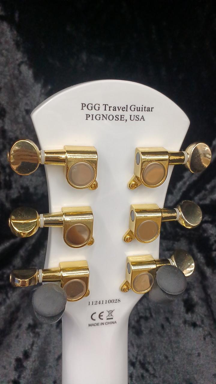 ポ*ー様 Pignose Guitar ホワイト　ピグノーズギター　PGG-25 Amazon.co.jp: Pignose ピグノーズ エレキギター フレイム