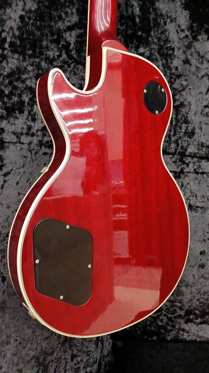 ギブソンUSA　エレキギター　レッドスパークル レッドスパークルのレスポール・デラックス - マホガニーボディ