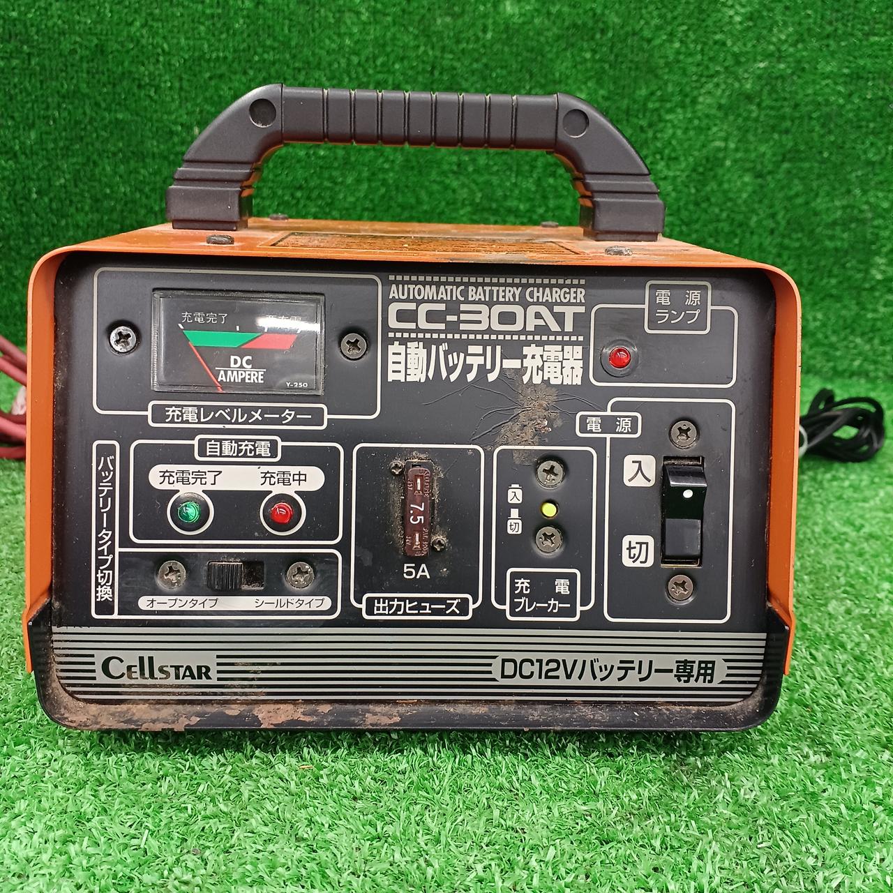 CELLSTAR セルスター バッテリー充電器 CC-1100DX 動作確認済み □美品 セルスター CELLSTAR CC-1100DX タイマー付き バッテリー