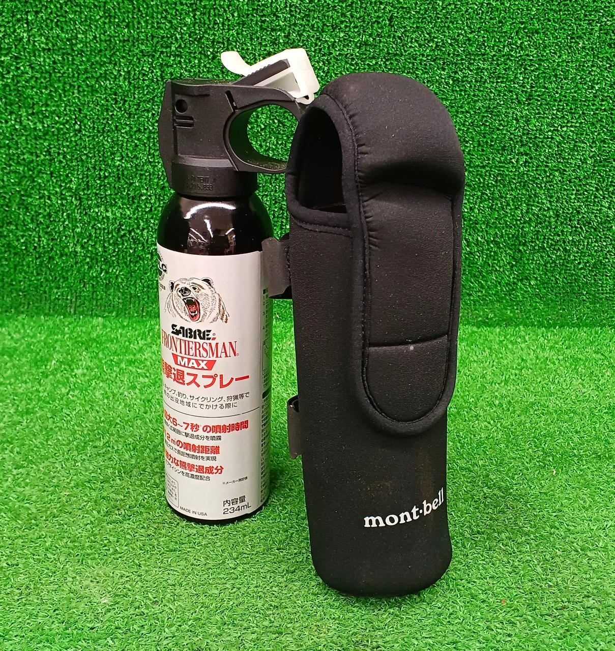 モンベル(mont-bell)|熊撃退スプレー、ホルスターセット|HARDOFF