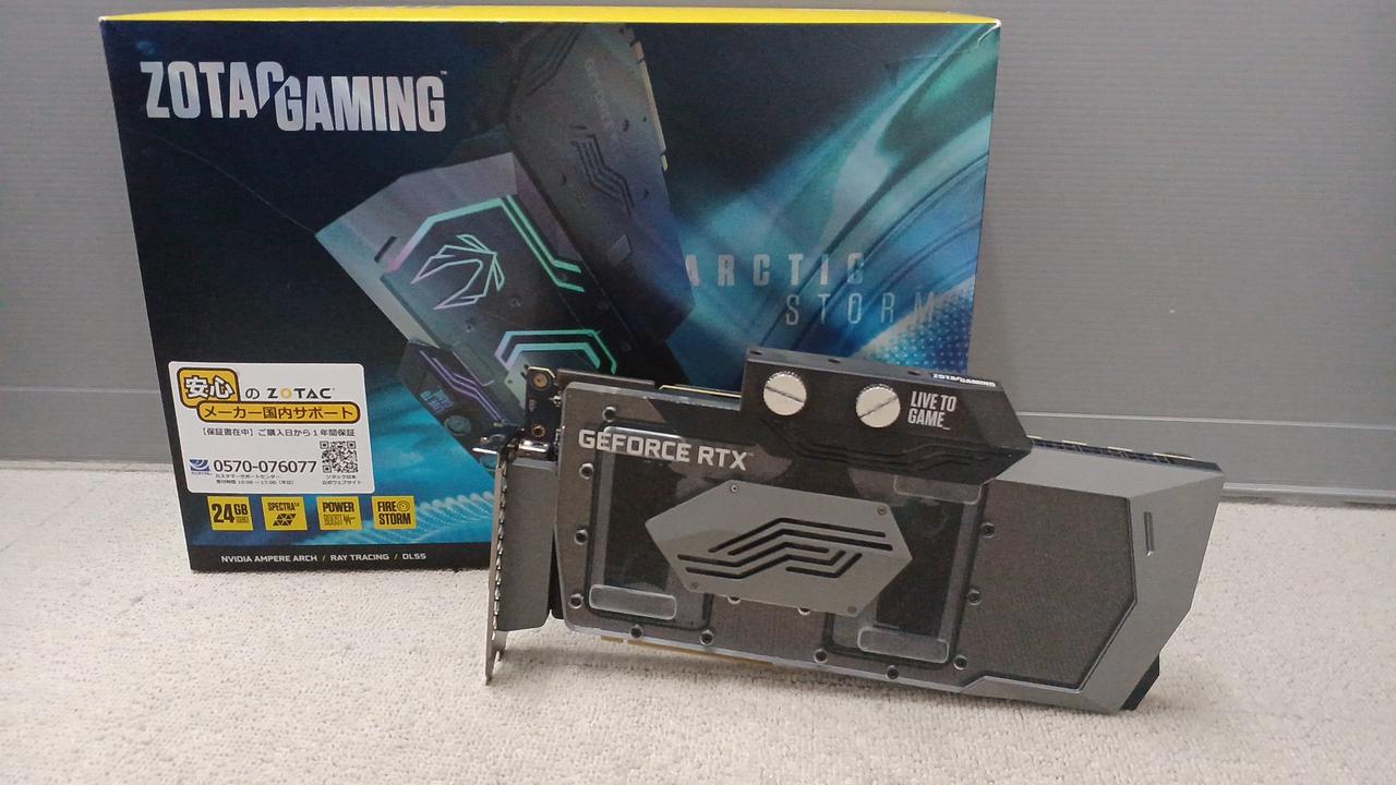 【画面出力不可ジャンク】ZOTAC RTX3090 ZT-A30900M-10B 画面出力不可ジャンク】ZOTAC RTX3090 ZT-A30900M-10B 画面出力不可