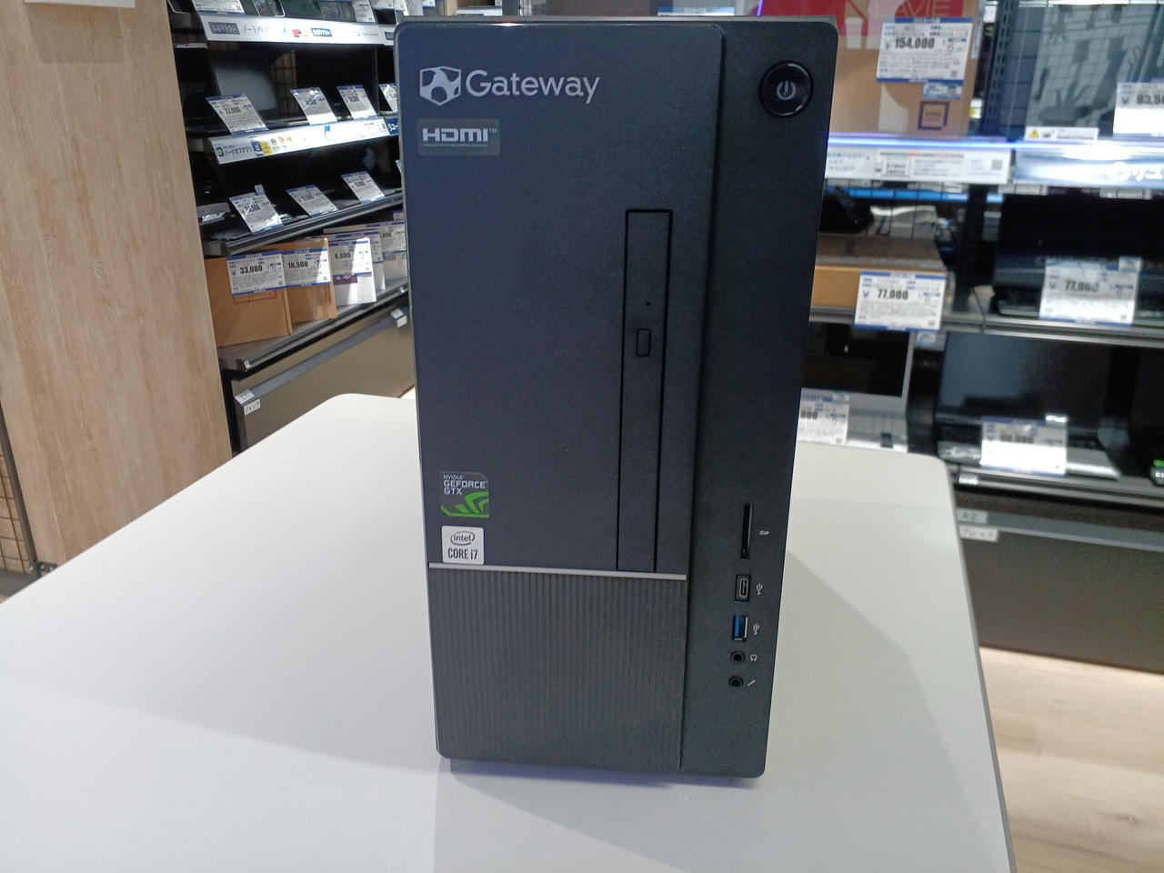 Windowsデスクトップ Gateway DX6795-F76Z/G66 i7/16GB/SSD1TB 売り切れました【ほぼ未使用】 Gateway DX6795-F76Z/G66 DXゲーミング