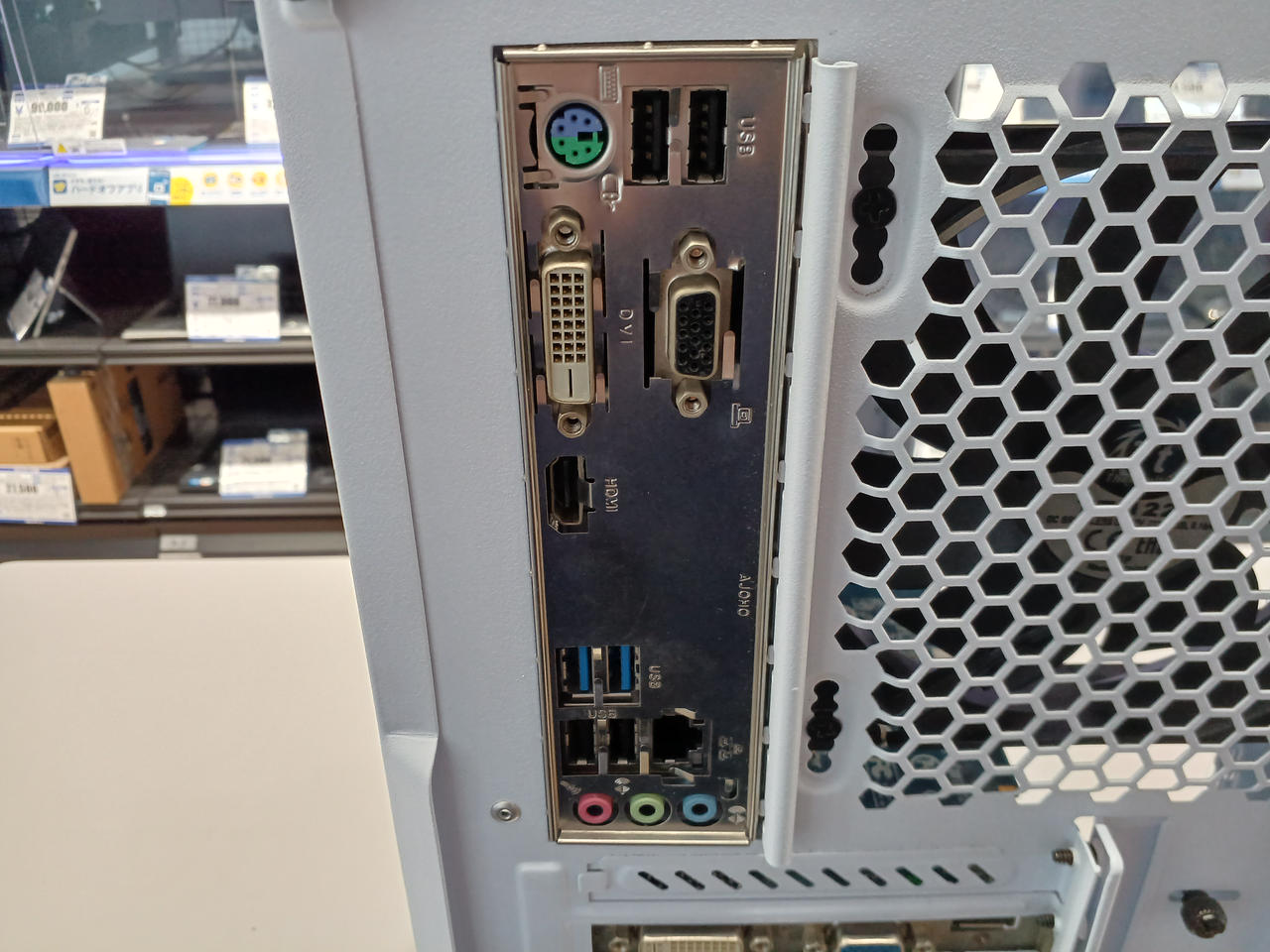 自作ディスクトップPC Windows10  iiyama PC LEVEL-RGB6-LCR98D-XK1X-ZETA DIVISION [RGB Build