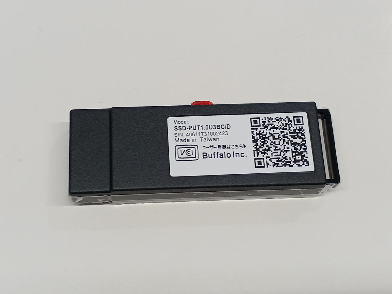 BUFFALO バッファロー 外付けSSD ブラック 1.0TB SSD-PUT1.0U3-BKA