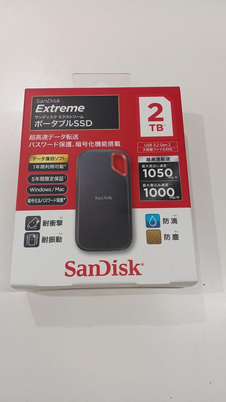 SANDISK|ポータブルSSD2TB|HARDOFFオフモール（オフモ