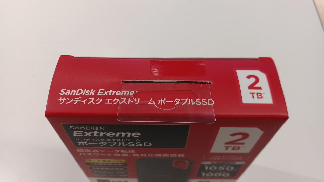 SanDisk - 【新品未開封】SanDisk ポータブルSSD2TB SDSSDE61-2T SanDisk(サンディスク) SDSSDE61-2T00-J25 SanDisk Extreme
