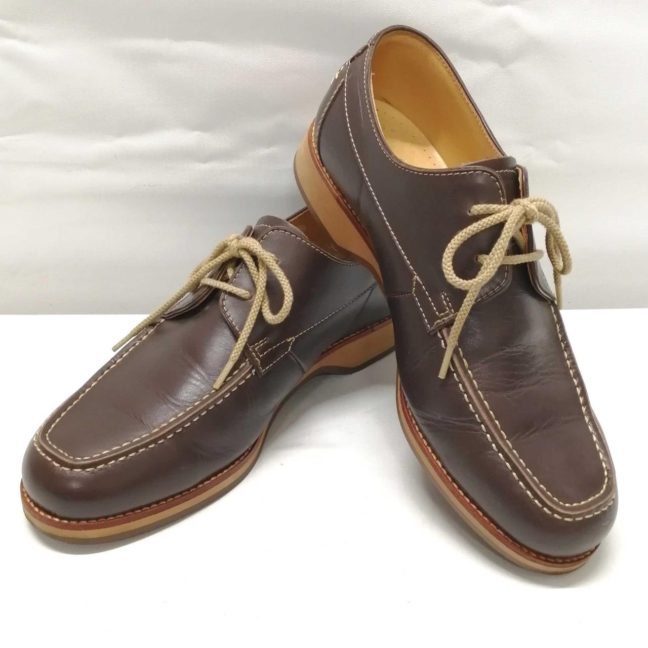 美品【バーバリー】Ｕチップ レザーシューズ BU1367♡ブラック 25.5 美品【バーバリー】Uチップ レザーシューズ BU1367♡ブラック