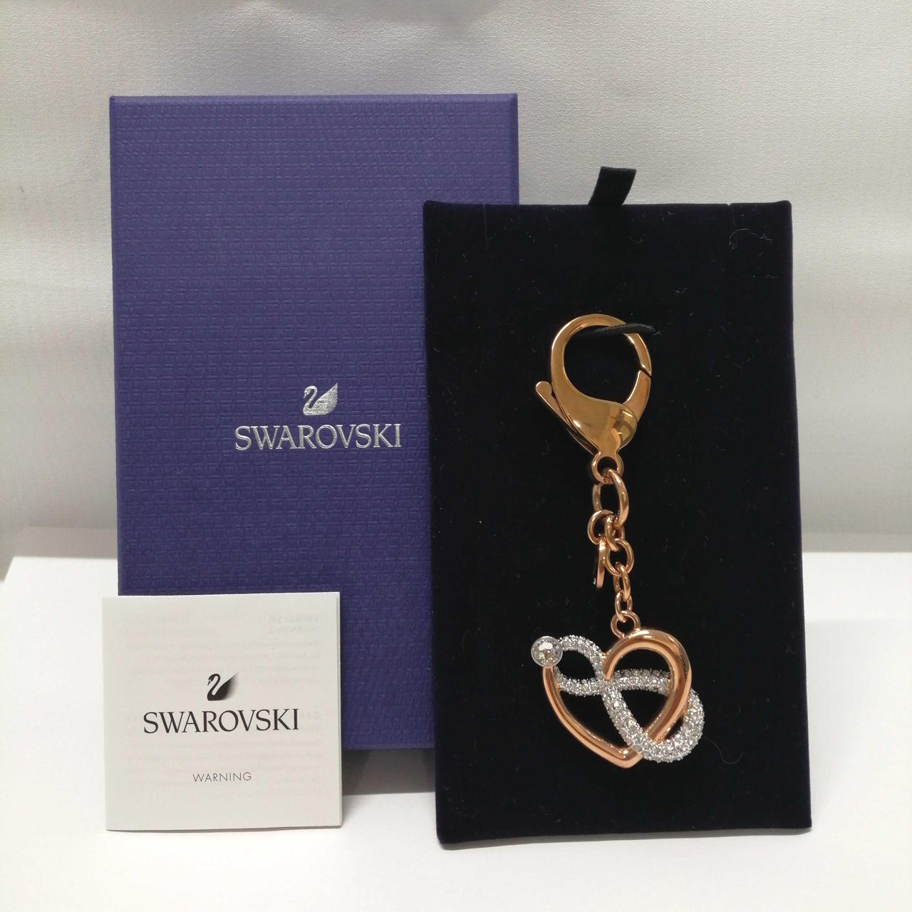 スワロフスキー(SWAROVSKI)|ハートバッグチャーム|HARDOFFオフ