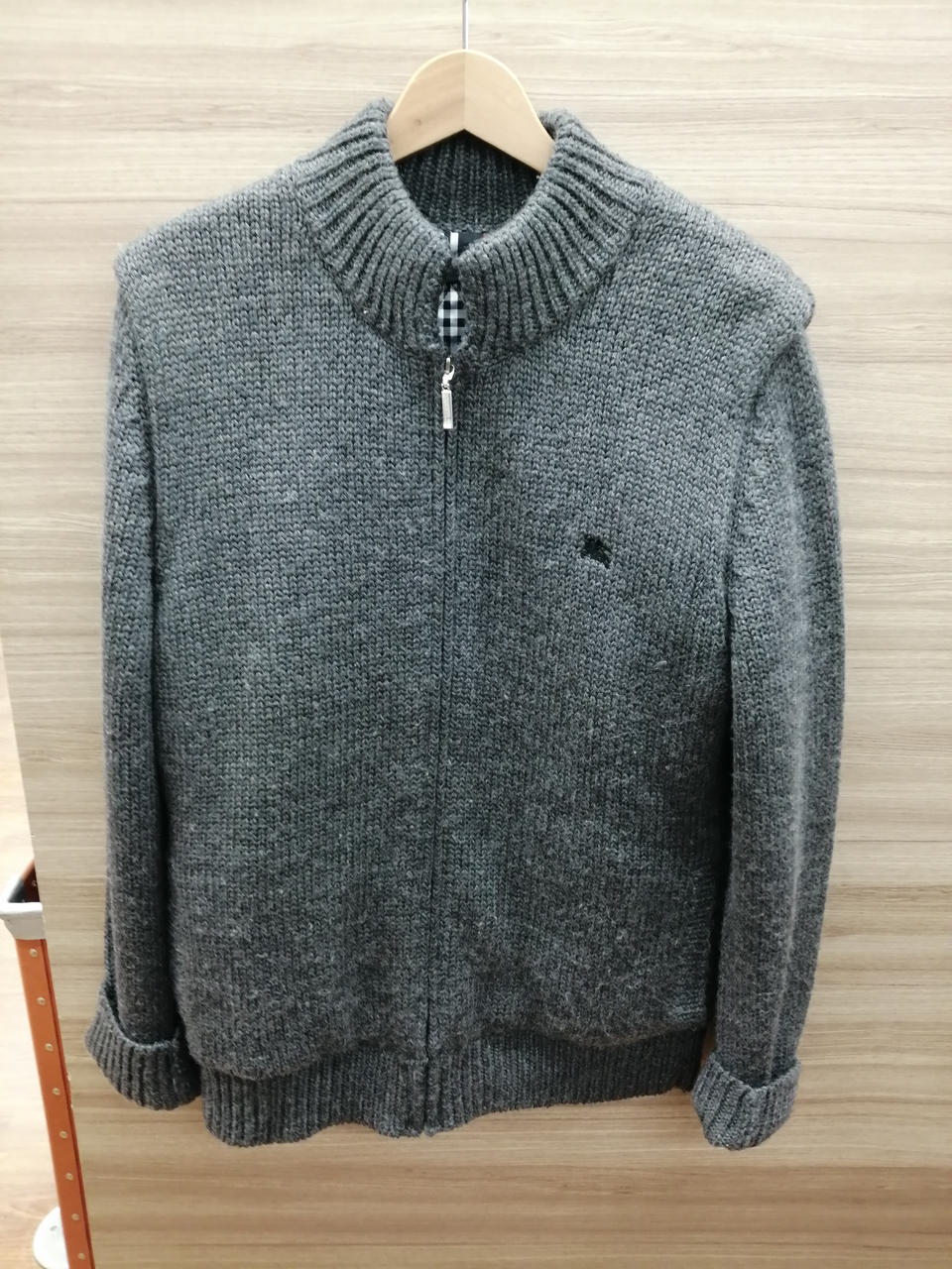 BURBERRY BLACK LABEL|ニットブルゾン|HARDOFFオフモール（オフモ