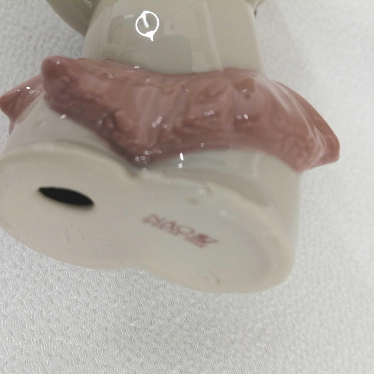 男の子　足親指欠けあり