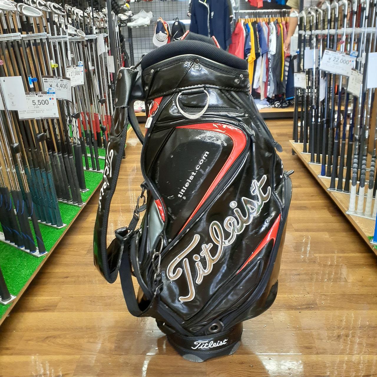 Titleist キャディバッグ　レトロ美品 Titleist (タイトリスト) キャディバッグ ホワイト｜トレファク