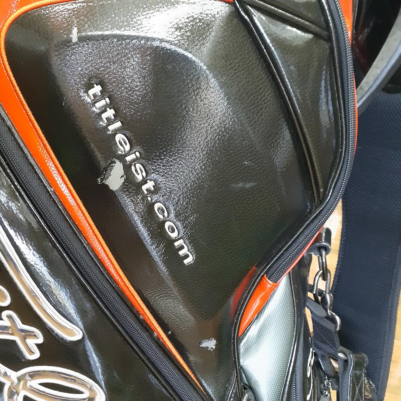 Titleist キャディバッグ　レトロ美品 Titleist キャディバッグ レトロ美品 Titleist タイトリスト