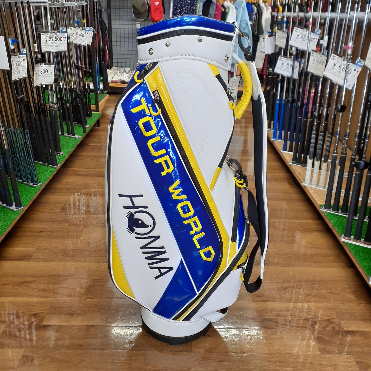 HONMAゴルフ　キャディバッグ 新品未使用品 dショッピング |本間ゴルフ HONMA キャスター付きキャディバッグ