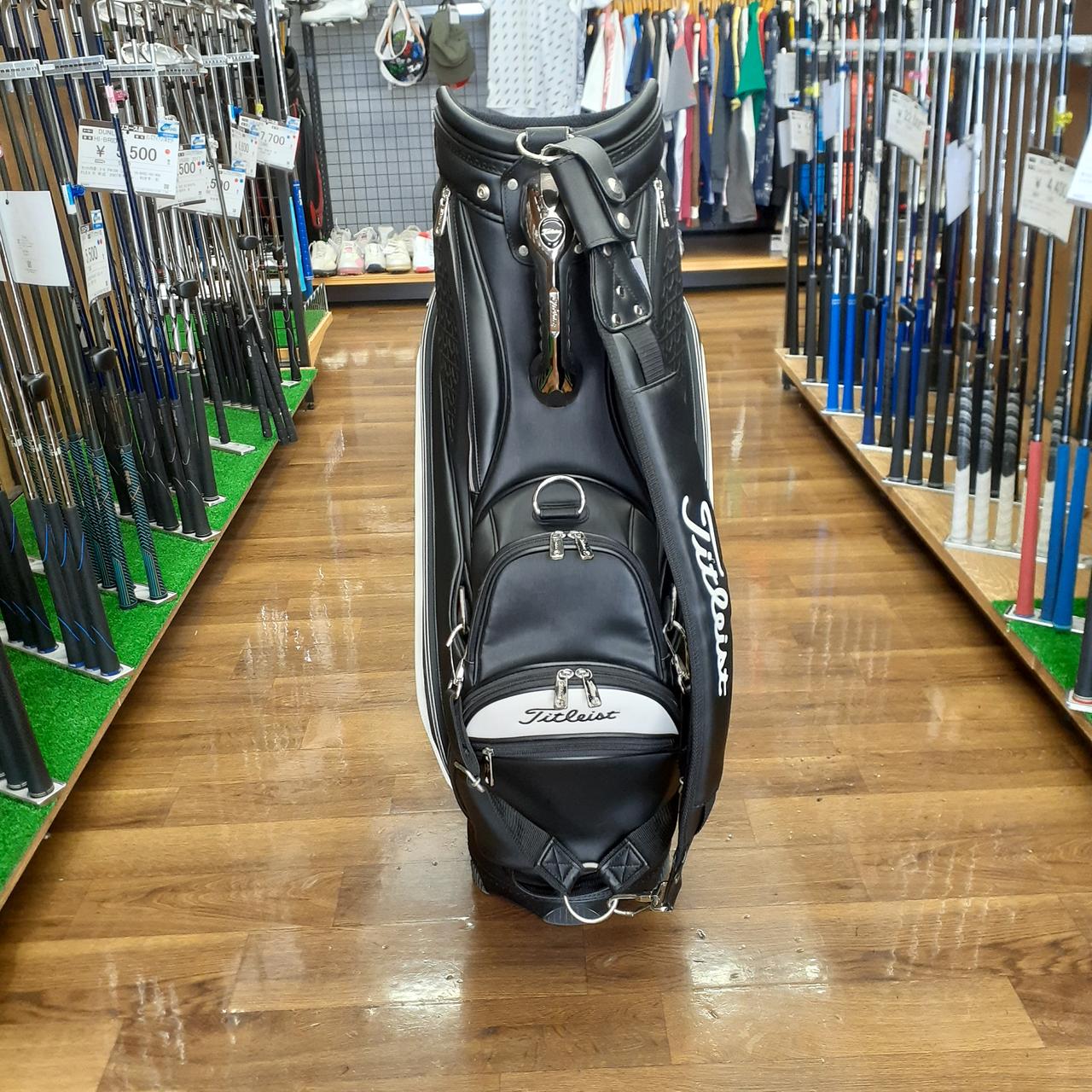 Titleist キャディバッグ　レトロ美品 Titleist キャディバッグ レトロ美品 Titleist タイトリスト