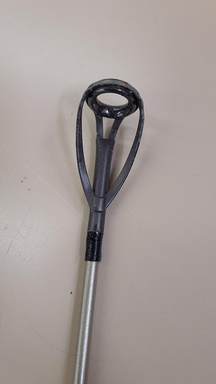 トップガイドのコーティング剥がれあり