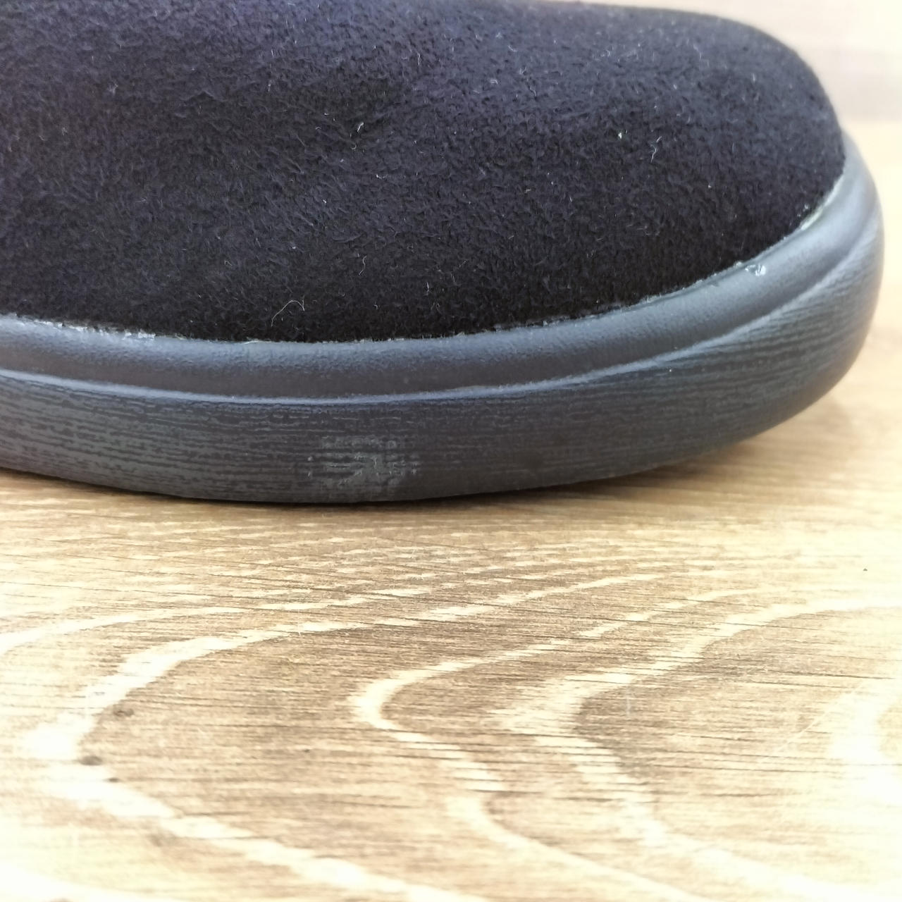 左足内側擦れ有