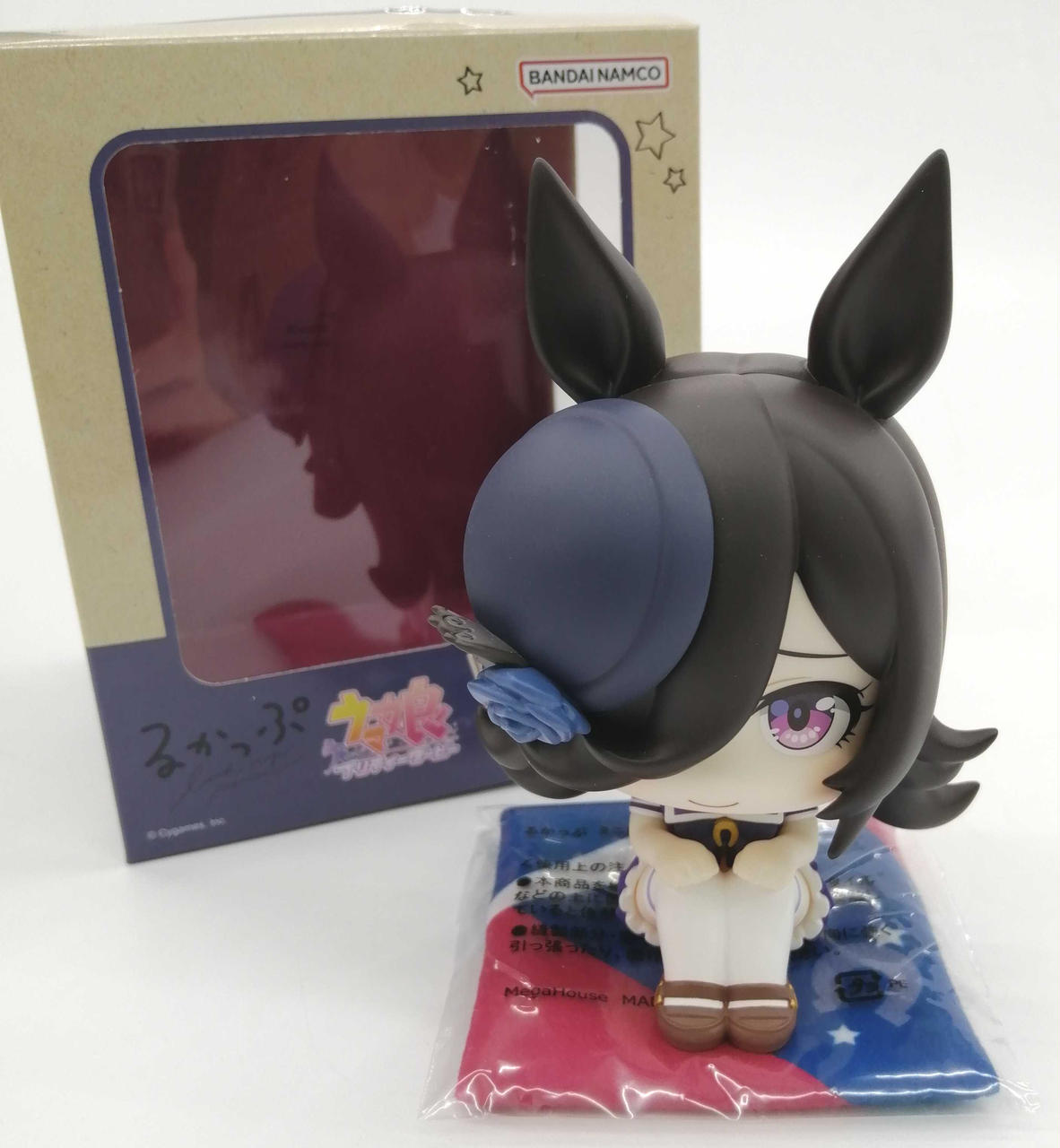 ウマ娘　るかっぷ　フィギュア　ミホノブルボン&ライスシャワー メガホビEXPO】「ウマ娘」よりライスシャワーとミホノブルボンが