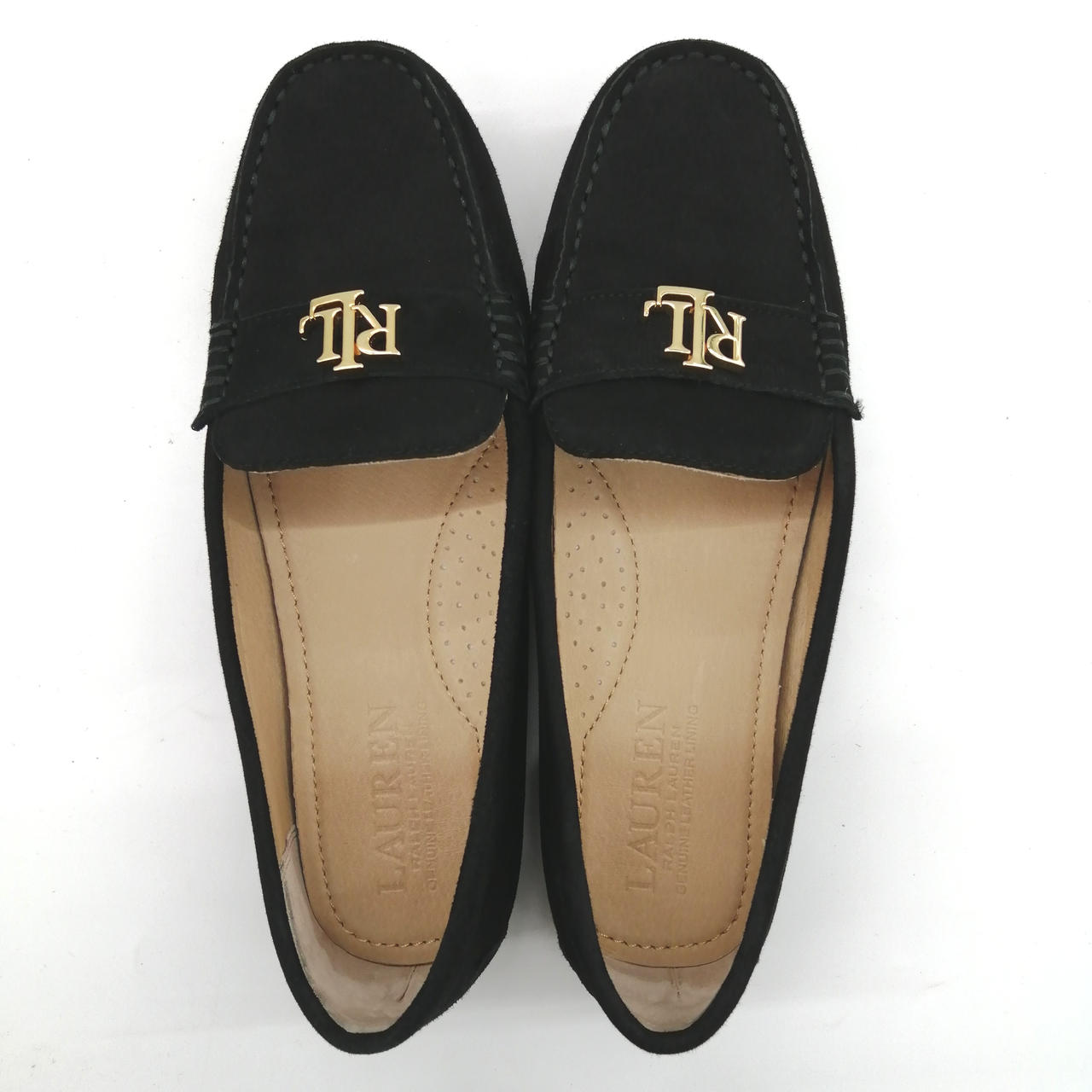 美品　ローレン　ラルフローレンドライビングシューズ LAUREN RALPH Lauren Ralph ローレンラルフローレン