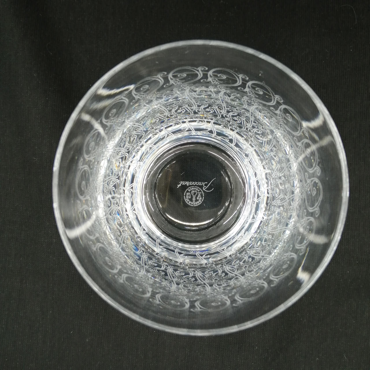 Baccarat - バカラ　Baccarat ディスプレイ　黒　ブラック　大サイズ　レア バカラ（Baccarat） ルクソール 2-814-805 ベース ブラック 23cm