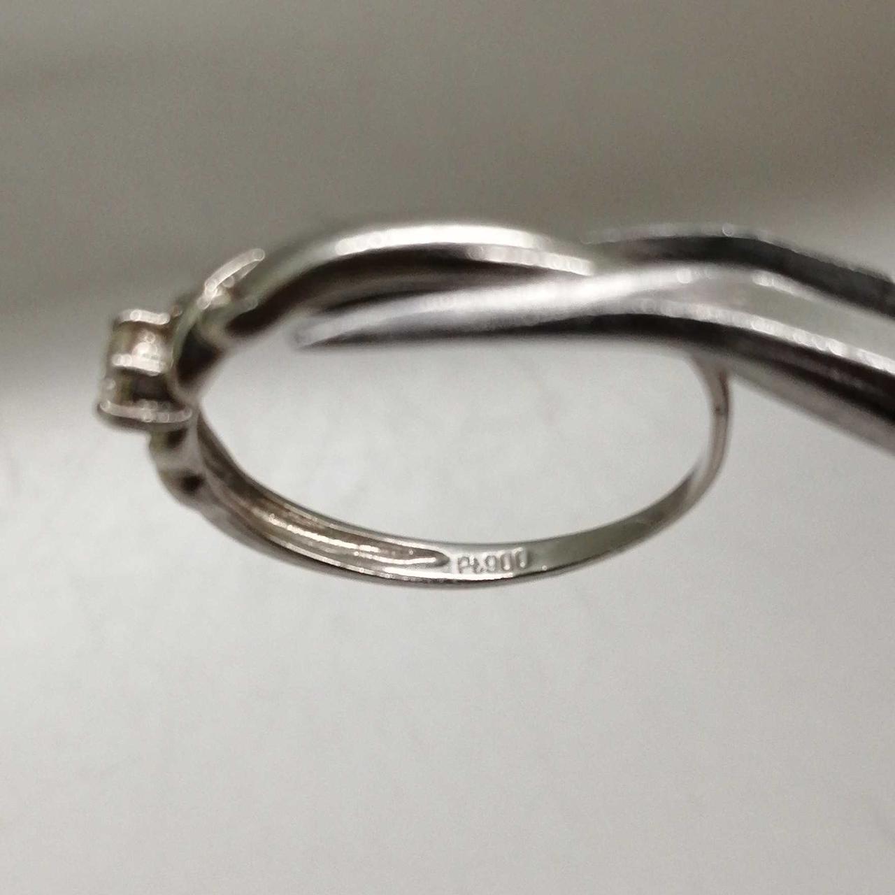 刻印Pt900表記あり