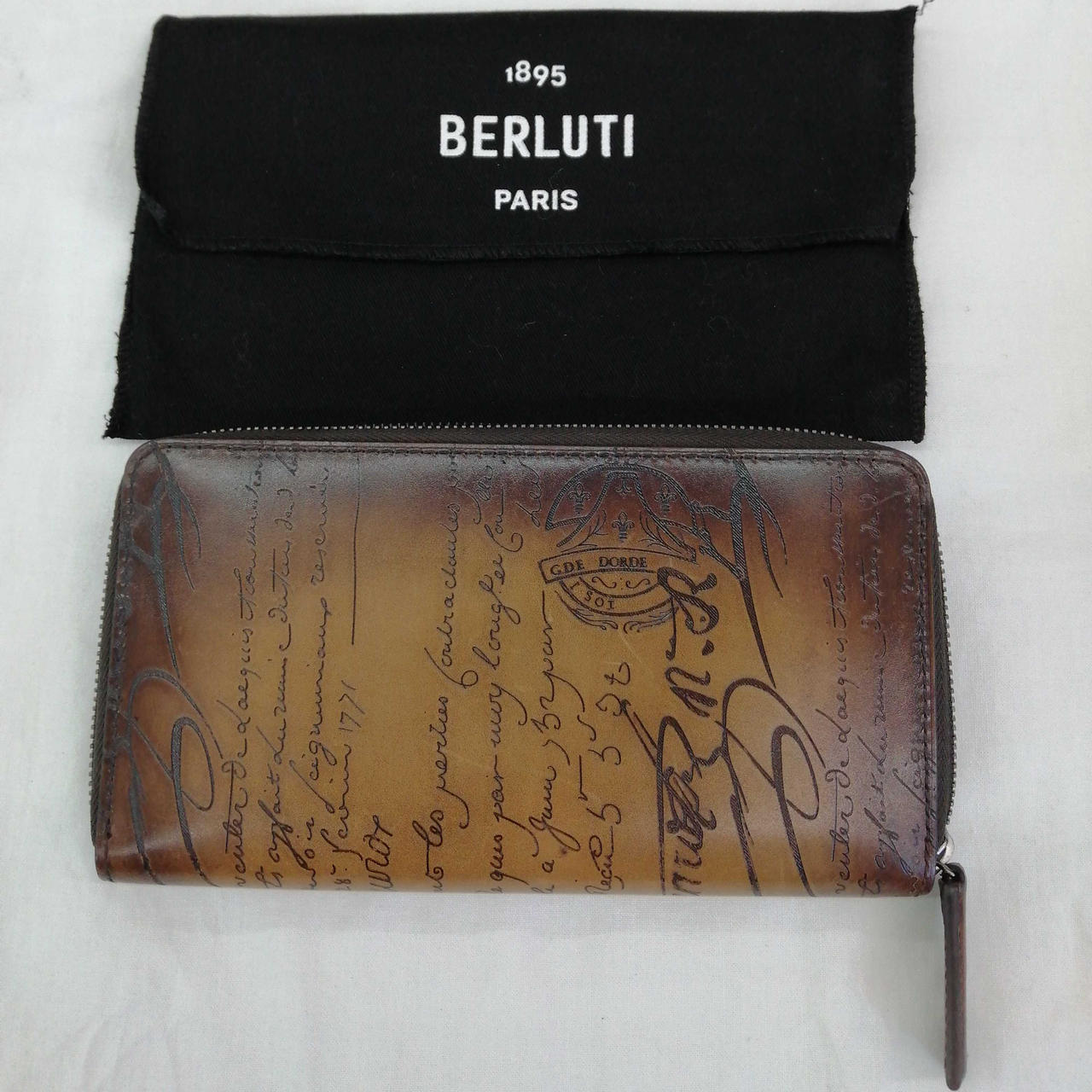 大*き様 Berluti オールラウンドファスナー　長財布 BERLUTI|ラウンド長財布|【ハードオフ公式通販】オフモール
