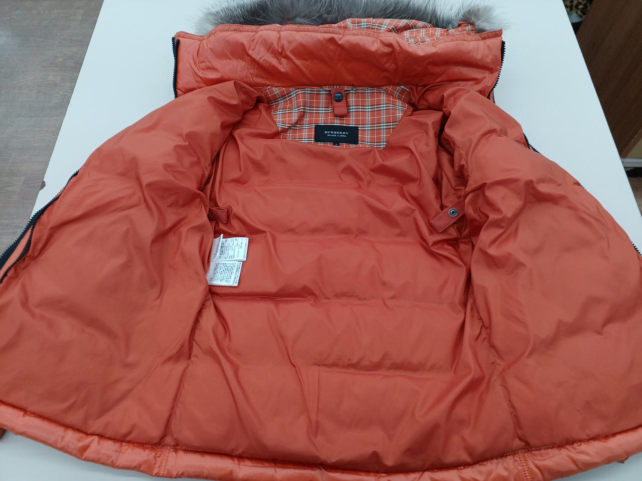 ライナーを外した状態