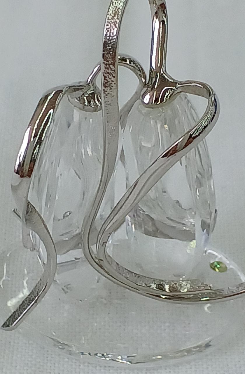 スワロフスキー バレーシューズの置物