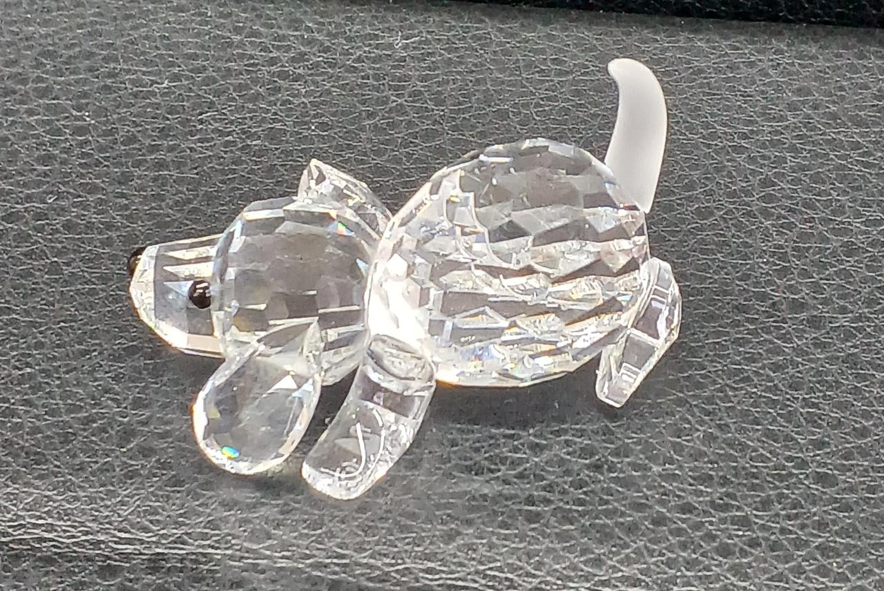 スワロフスキー 伏せビーグル犬 SWAROVSKI|伏せビーグル犬|HARDOFFオフモール（オフモ）|1030090000017823