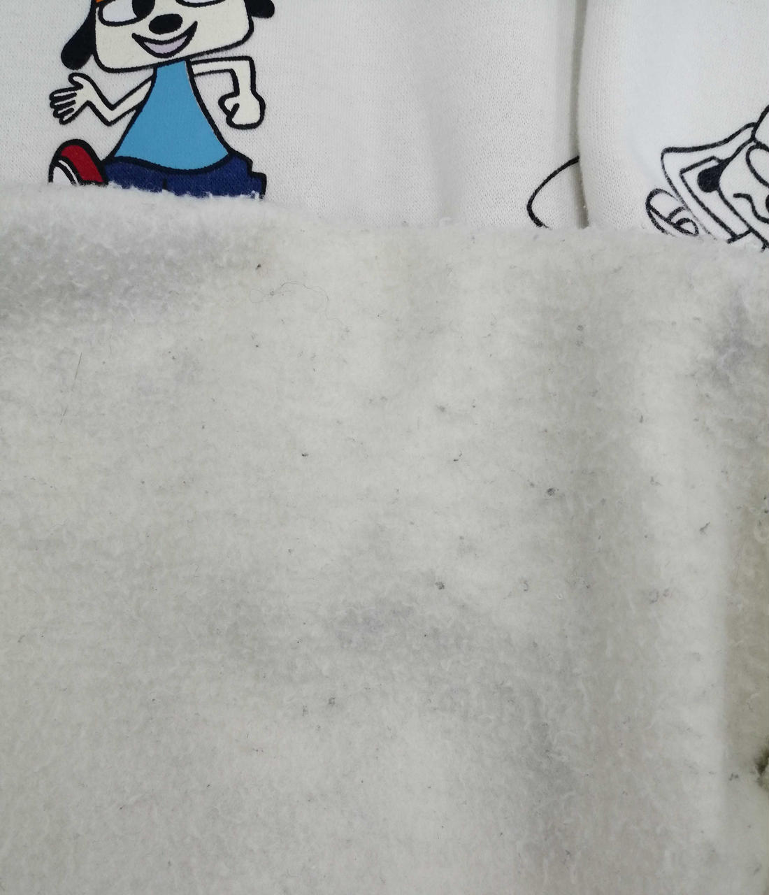 裏面毛玉多いです