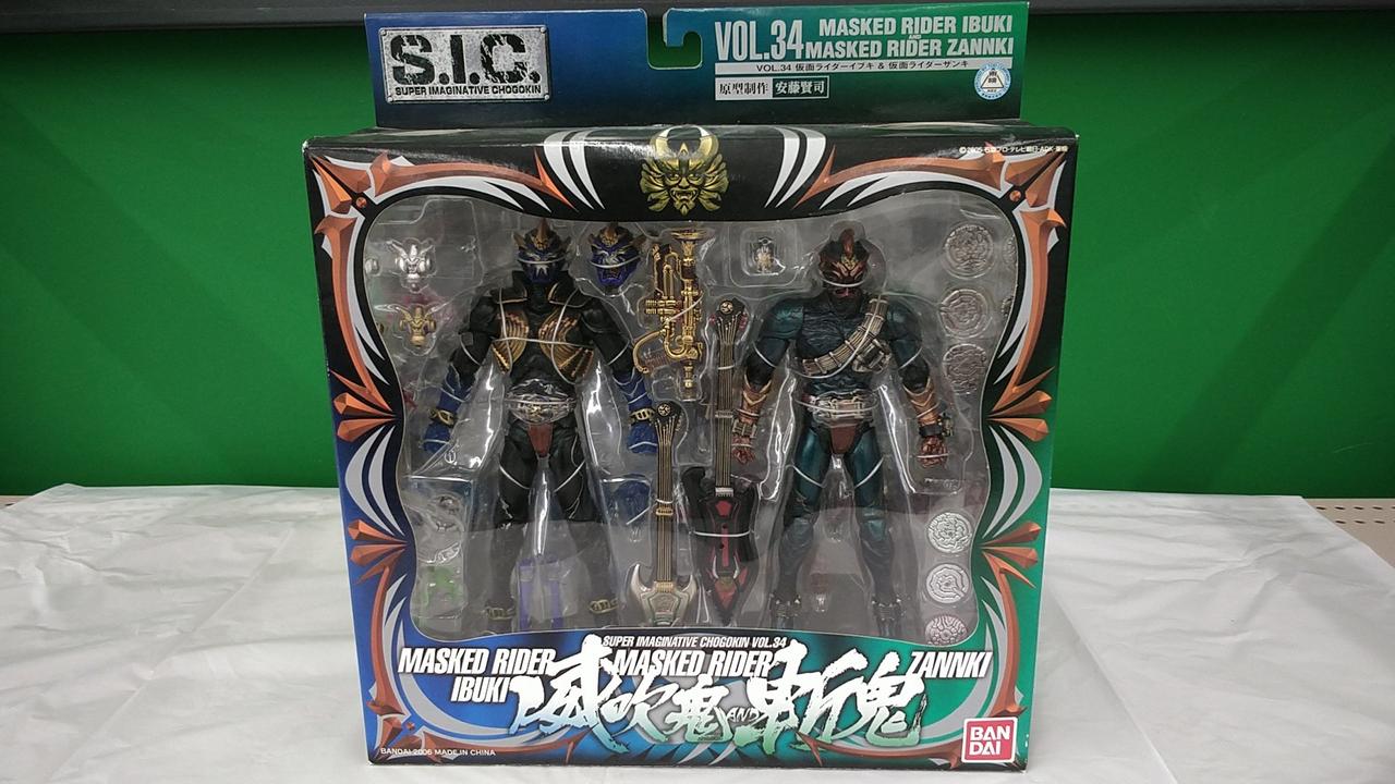 S.I.C仮面ライダーイブキ&ザンキ