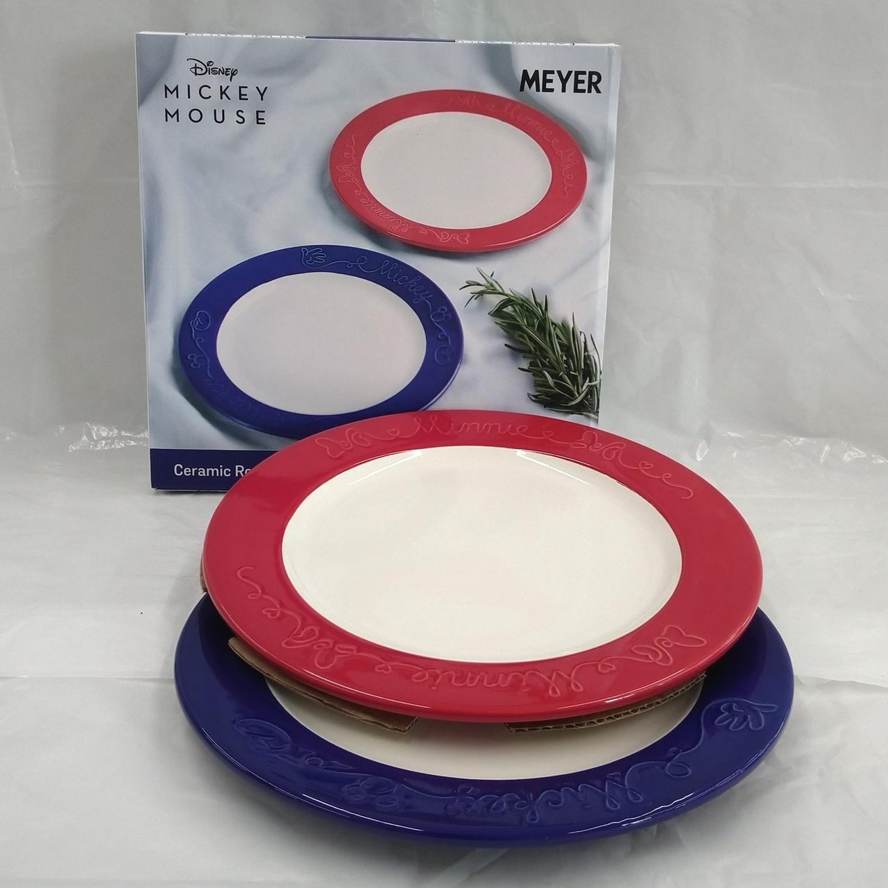 ラウンドプレート×2