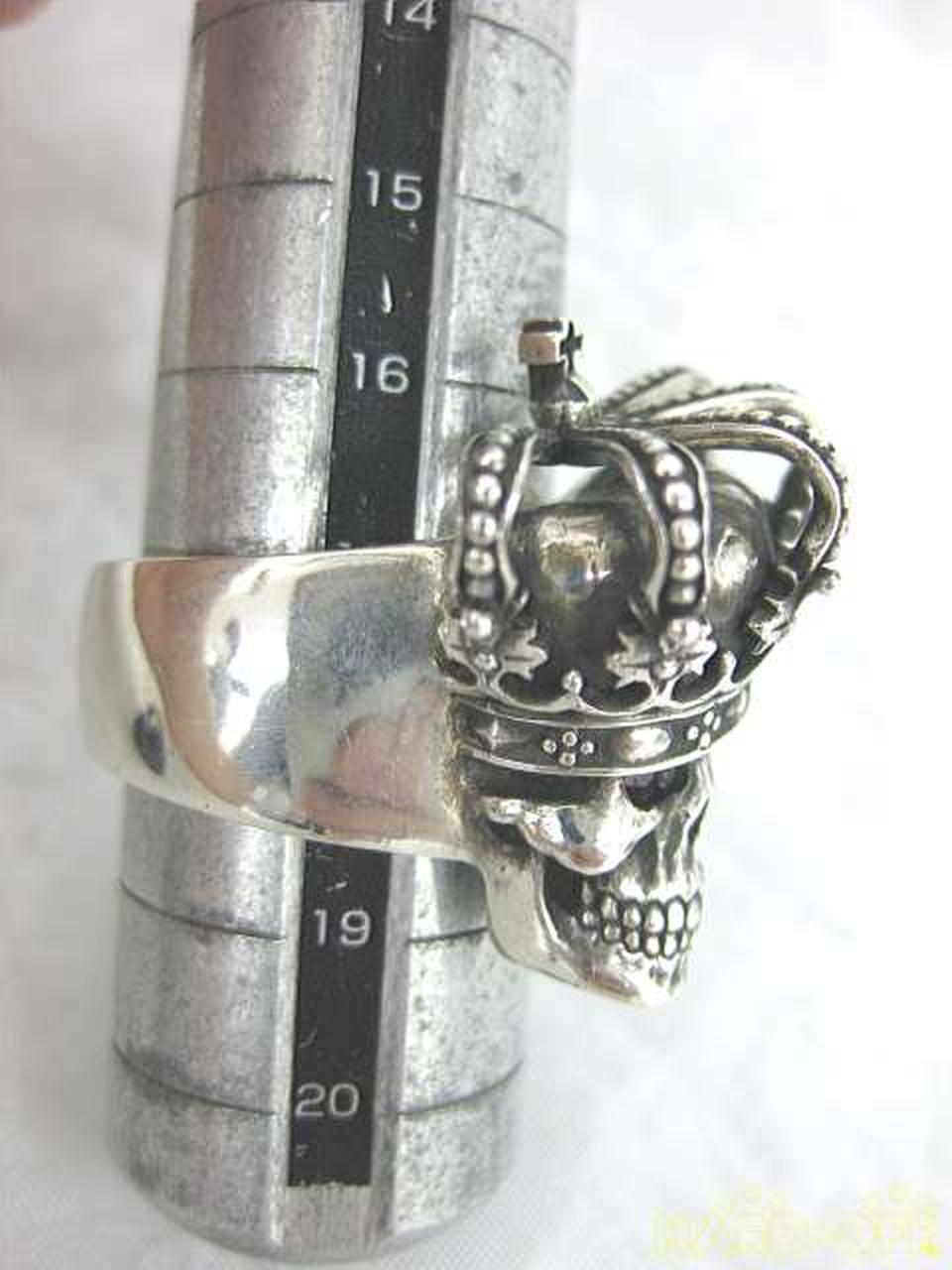 新品◆JUSTIN DAVIS◆スカルリング◆15号◆定価103,400円◆ MUNSTER SKULL リング | ジャスティン デイビス（JUSTIN DAVIS