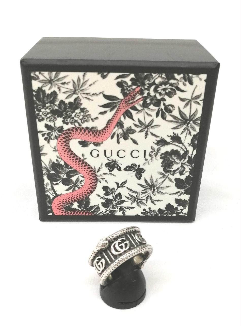 グッチ(GUCCI)|ダブルGスネーク シルバーリング|HARDOFFオフ