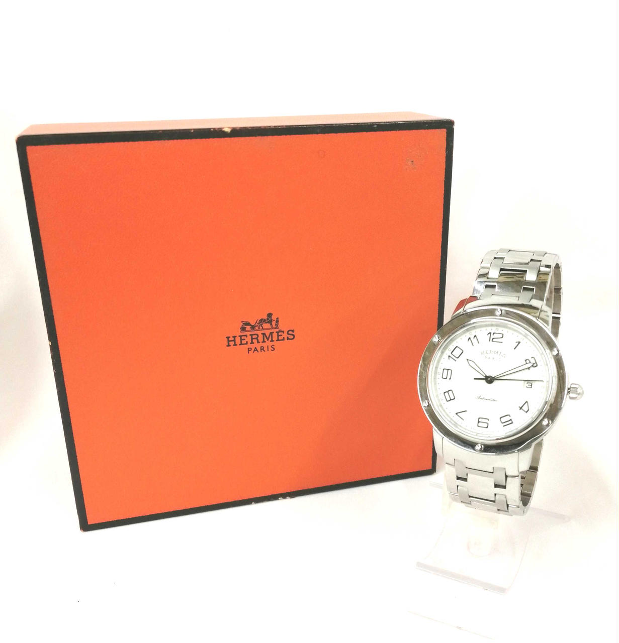 エルメス(HERMES)|エルメス クリッパーデイト 自動巻き腕時計|HARDOFF