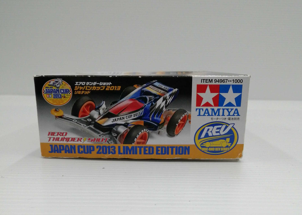 ミニ四駆　エアロサンダーショット　ジャパンカップ2013 リミテッド Amazon | タミヤ ミニ四駆限定シリーズ エアロ サンダーショット
