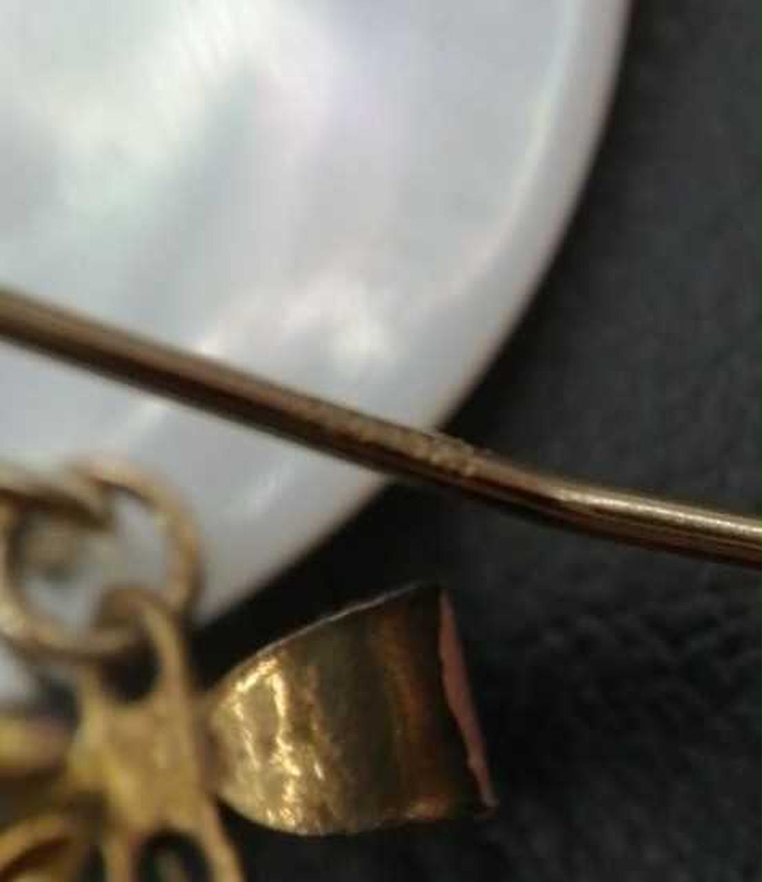 見づらいですが1/20 14K刻印あり。