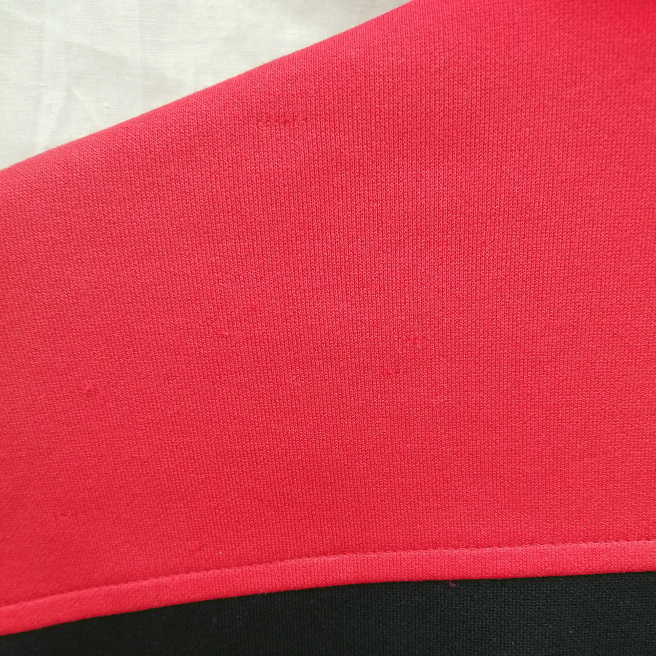 背中部分に毛羽立ちあり