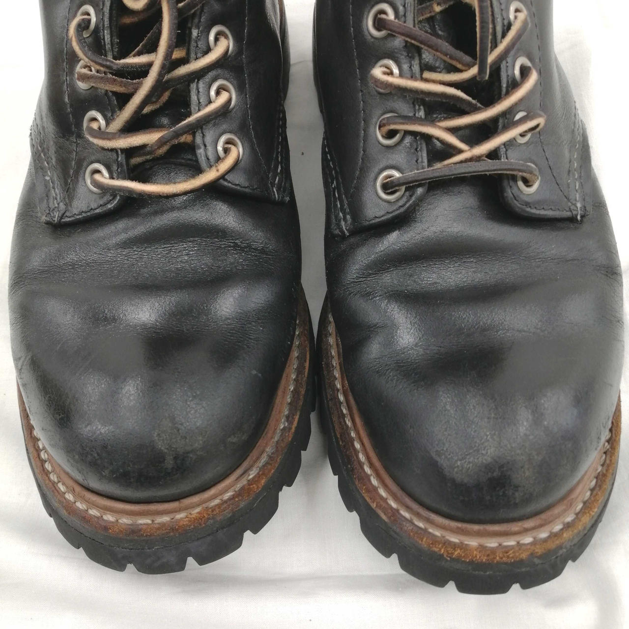 つま先擦れ、使用感あり