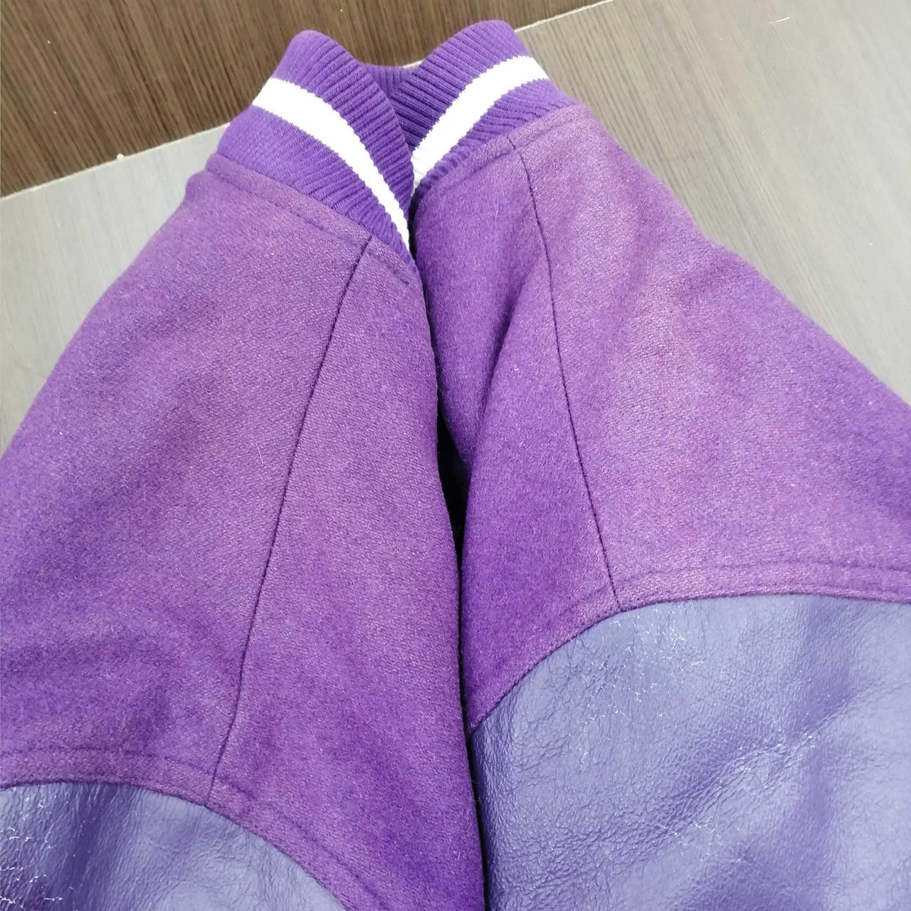 肩の部分日焼けしています
