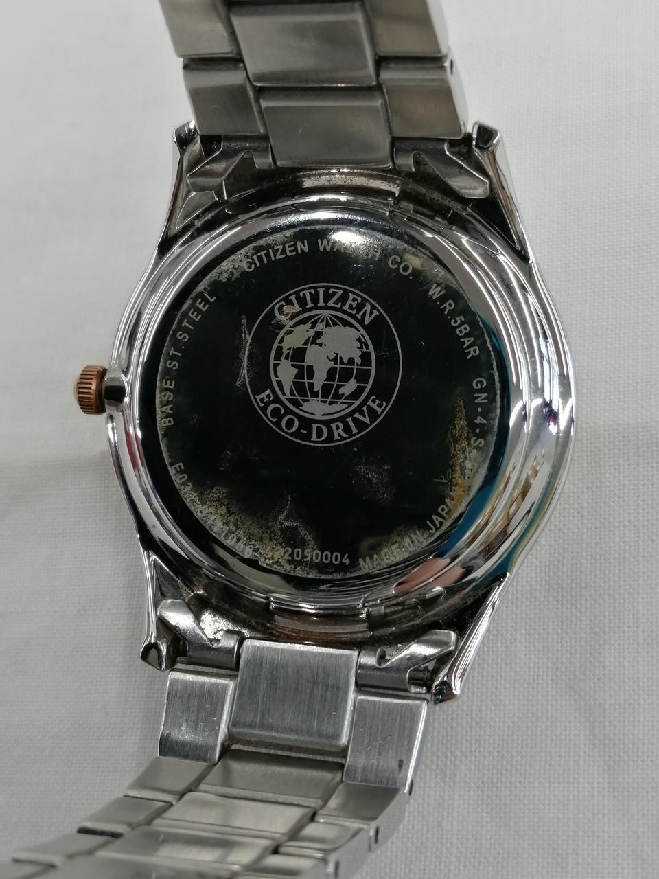 フィルムが付いた状態