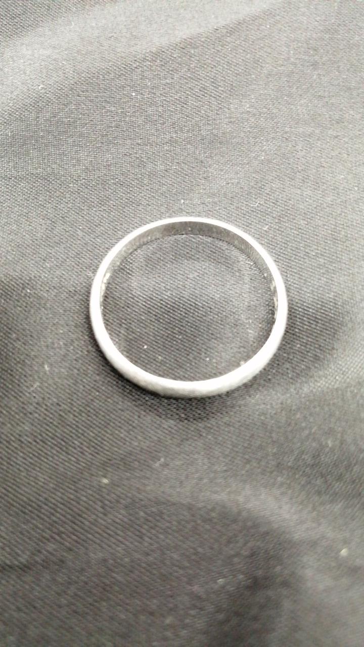 pt900指輪(ジャンク品) PT900プラチナ リング 指輪 プラチナリング ダイヤリング 透かし