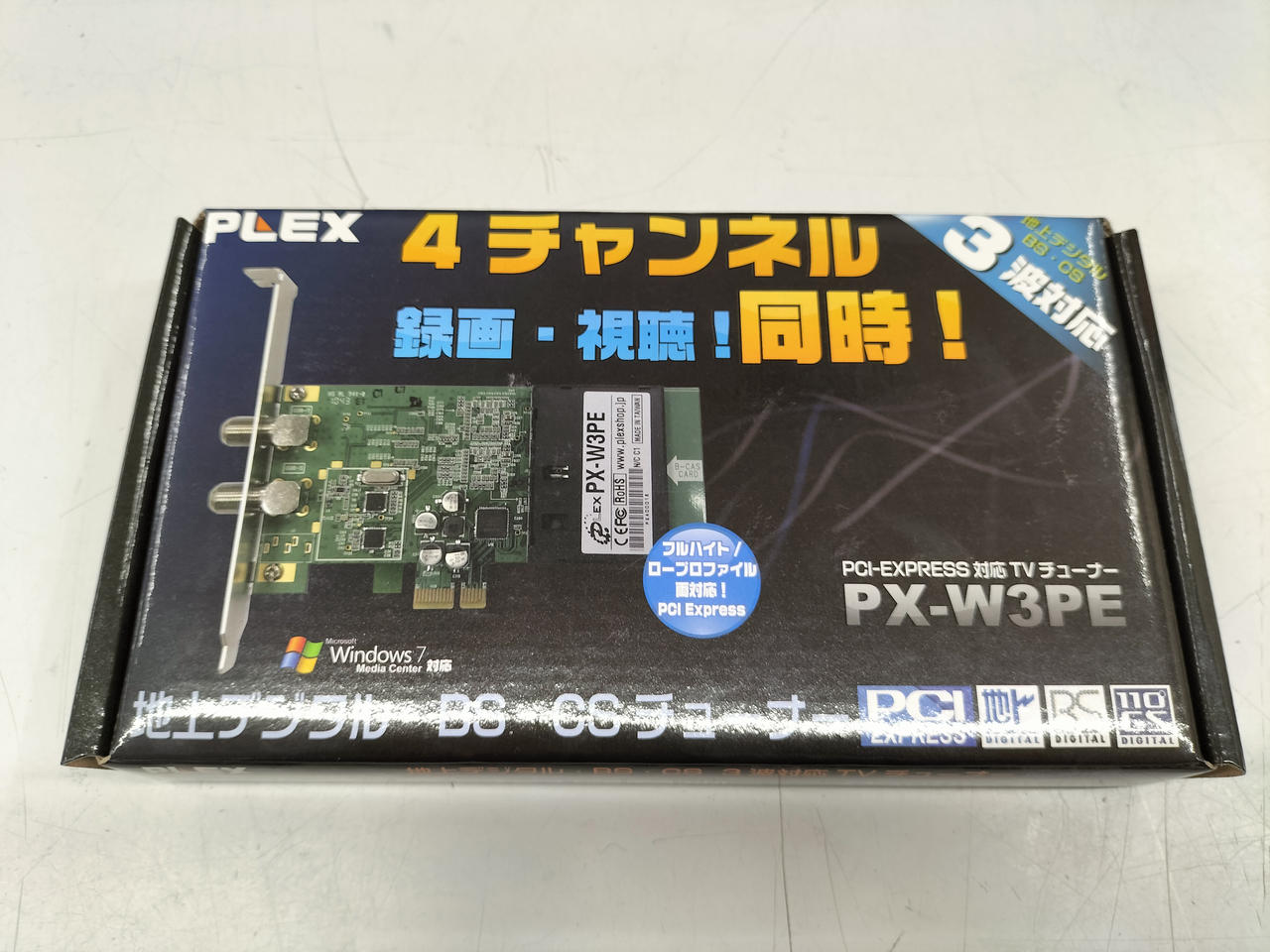 PLEX PX-W3PE TVチューナー PLEX PX-W3PE V1.3 地上デジタル・BS・CS対応TV