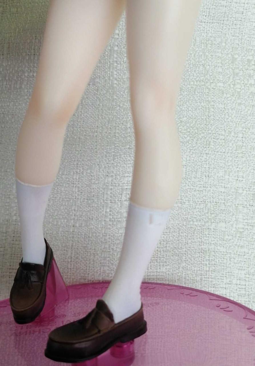 ソックス色ムラ