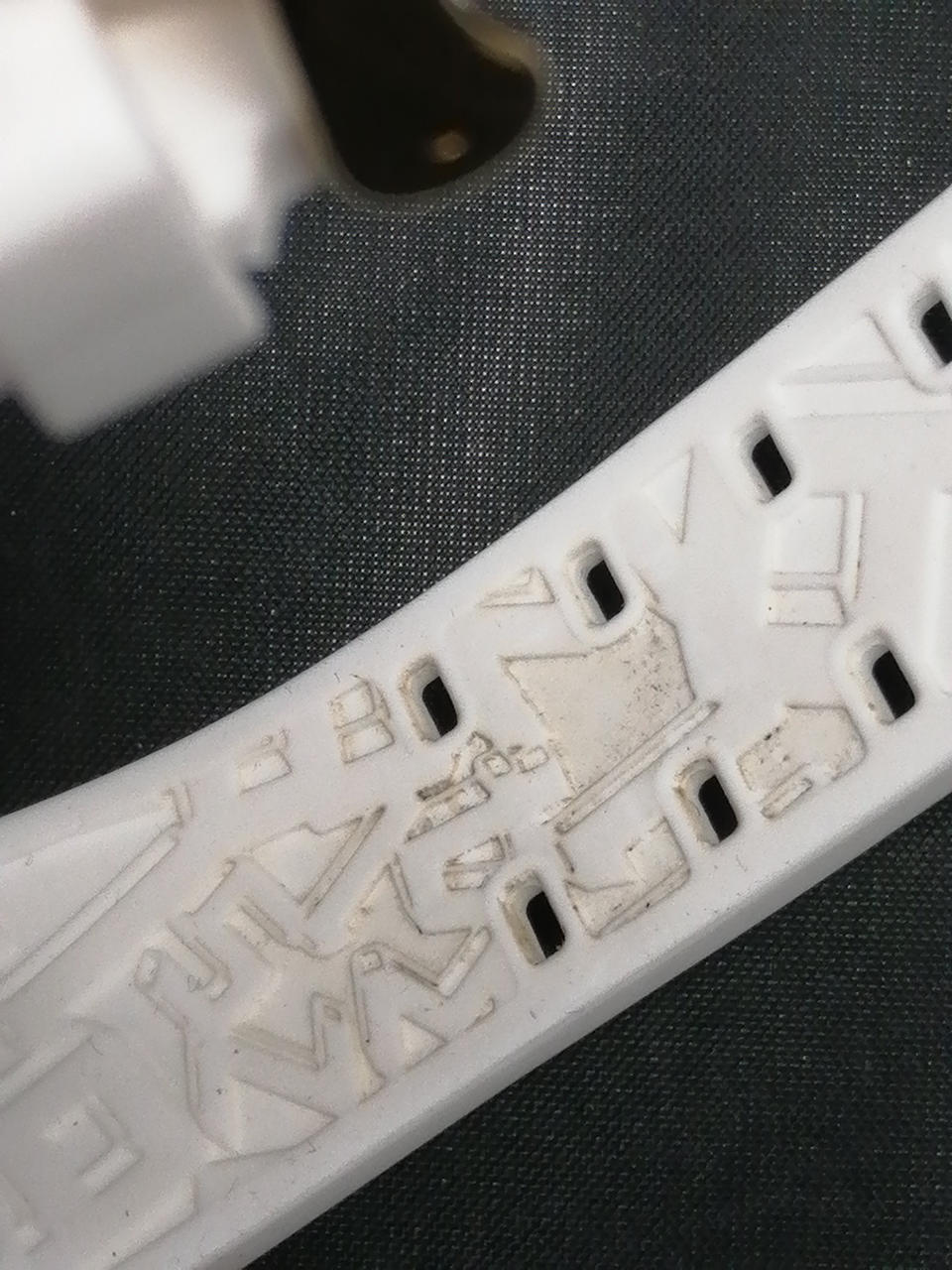 ベルト汚れあり