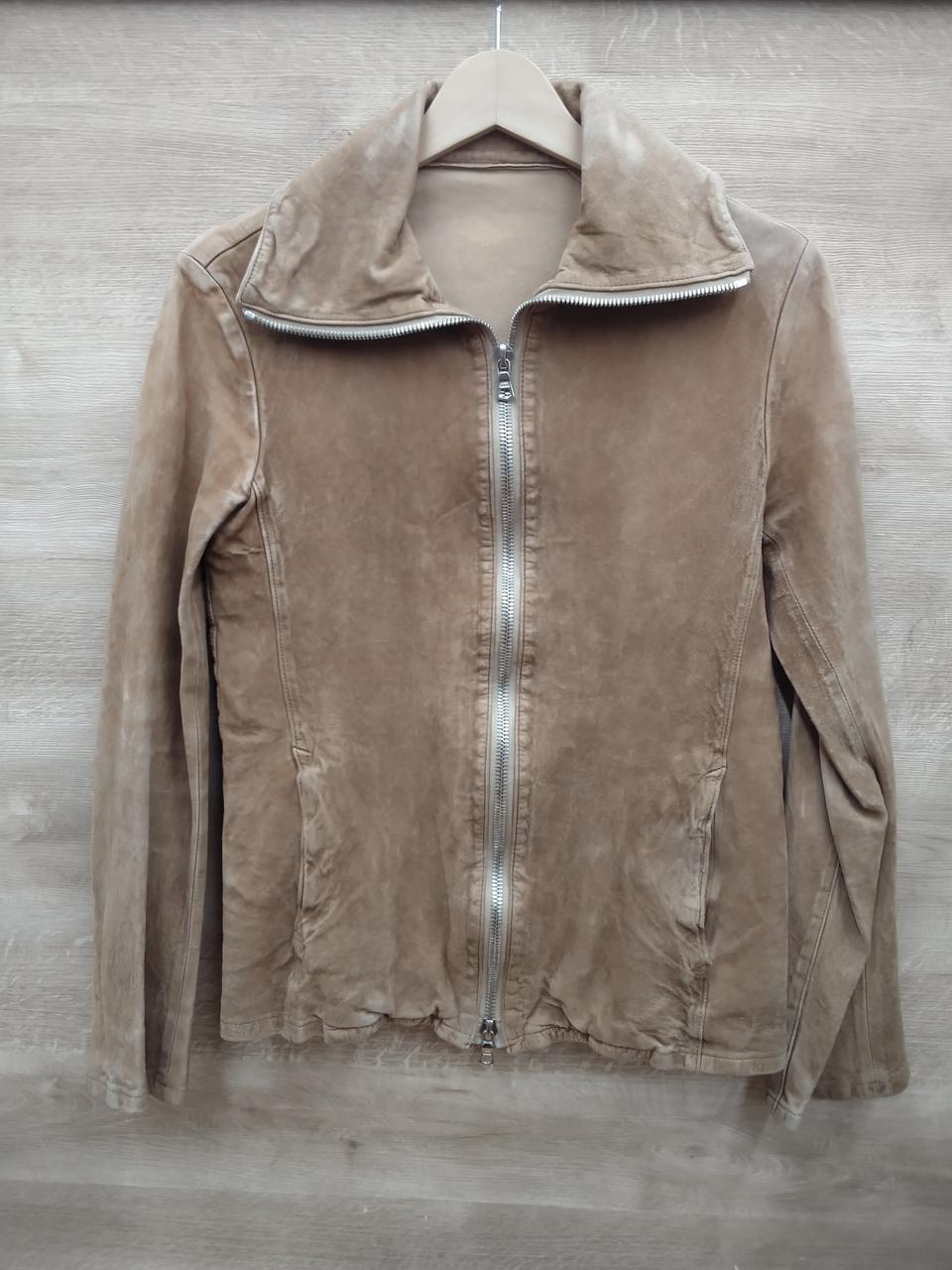 ISAMUKATAYAMA BACKLASH 白鞣しスエードライダース　サイズ1 ISAMUKATAYAMA BACKLASH 白鞣しスエードライダースサイズ1