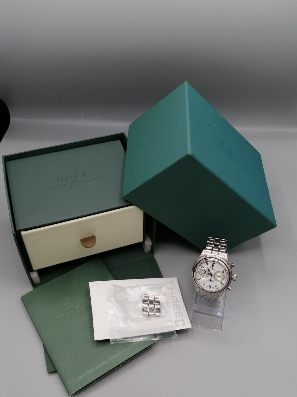 箱、予備コマ付き(箱に日焼けあり)